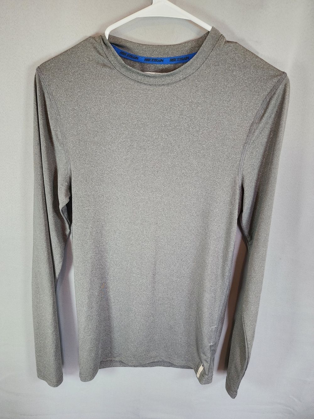 RBX XTrain Compression Men's Long Sleeve Performance Shirt - Gray